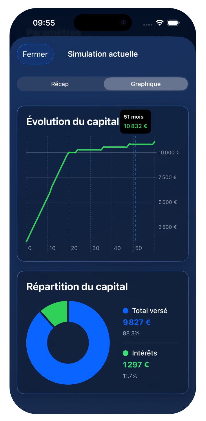 Capture d'écran FranckFinance 2